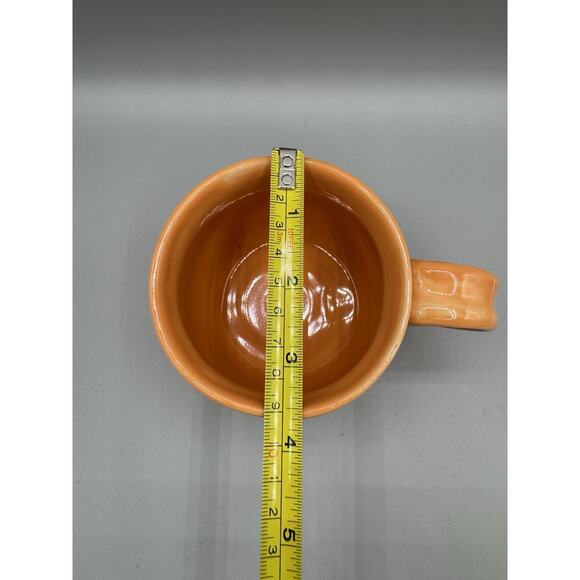 Bordallo Pinheiro Inspired Style Pumpkin Embossed Mug Fall Harvest Season - Picture 8 of 10